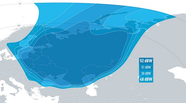 Спутник Eutelsat 36D, российский луч (Фото: Eutelsat)