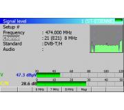 Multiplex B ORS - DVB-T Jauerling(Rakousko)
Mc pstroj ALCAD FSM-630
Men vkonu kanlu a odstupu C/N