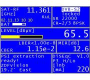 Aktuln parametry transponderu na 19,2E - 11361_ZDF - offset60cm